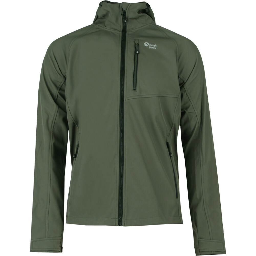 Neak Peak chaqueta softshell hombre BRADY SF vista frontal