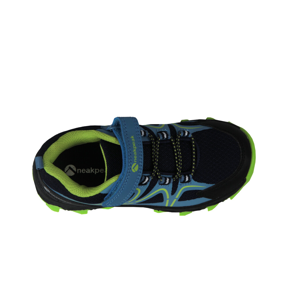 Neak Peak zapatilla trekking niño LITE LOW JR vista superior