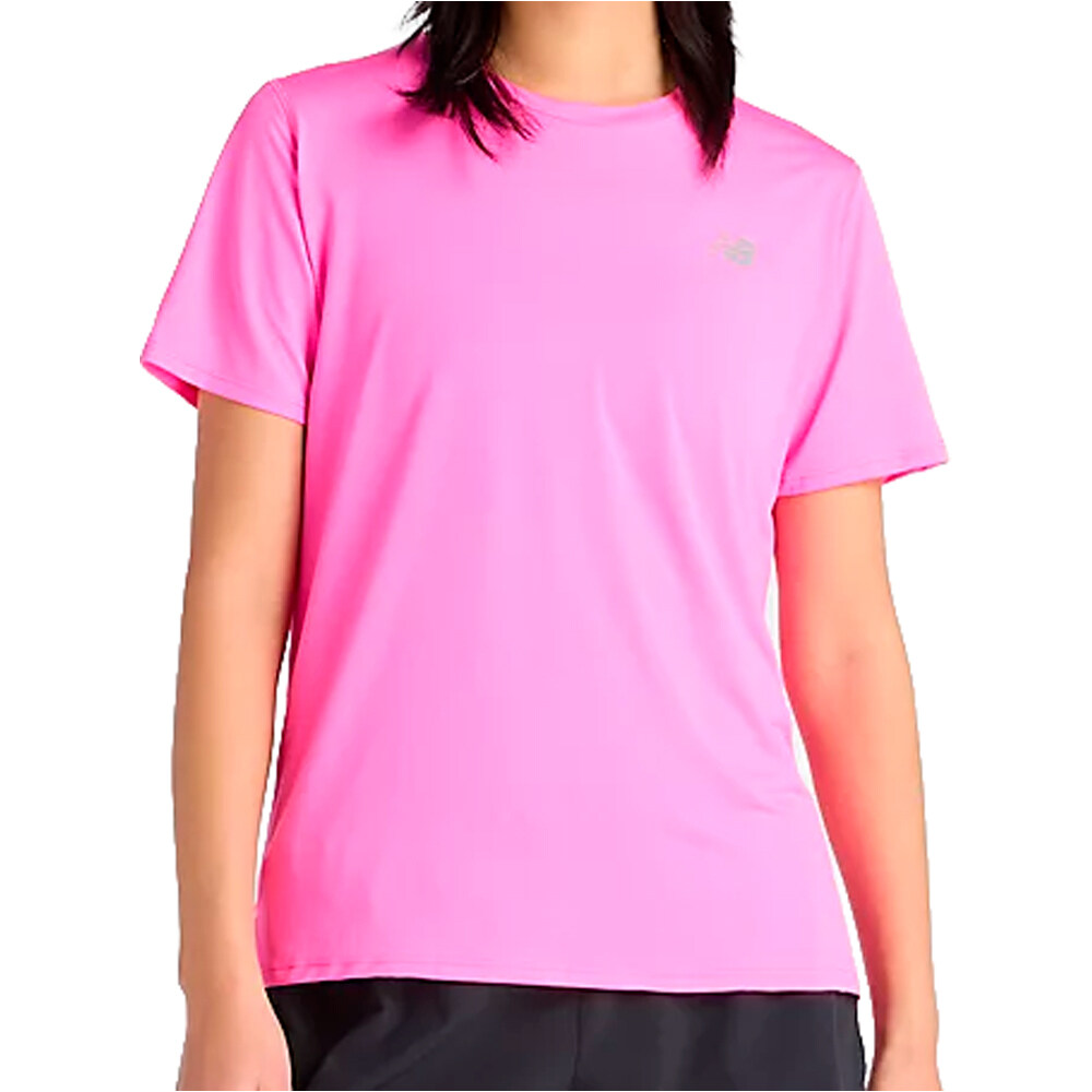 New Balance camiseta entrenamiento manga corta mujer Sport Essential T-Shirt vista frontal