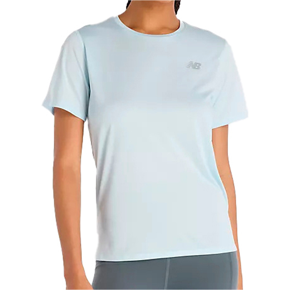 New Balance camiseta entrenamiento manga corta mujer Sport Essentials T-Shirt vista frontal