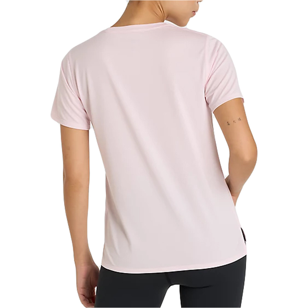 New Balance camiseta entrenamiento manga corta mujer Sport Essentials T-Shirt vista trasera