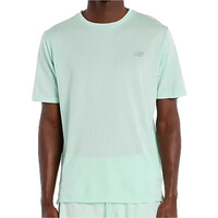 New Balance camiseta técnica manga corta hombre Athletics T-Shirt vista frontal