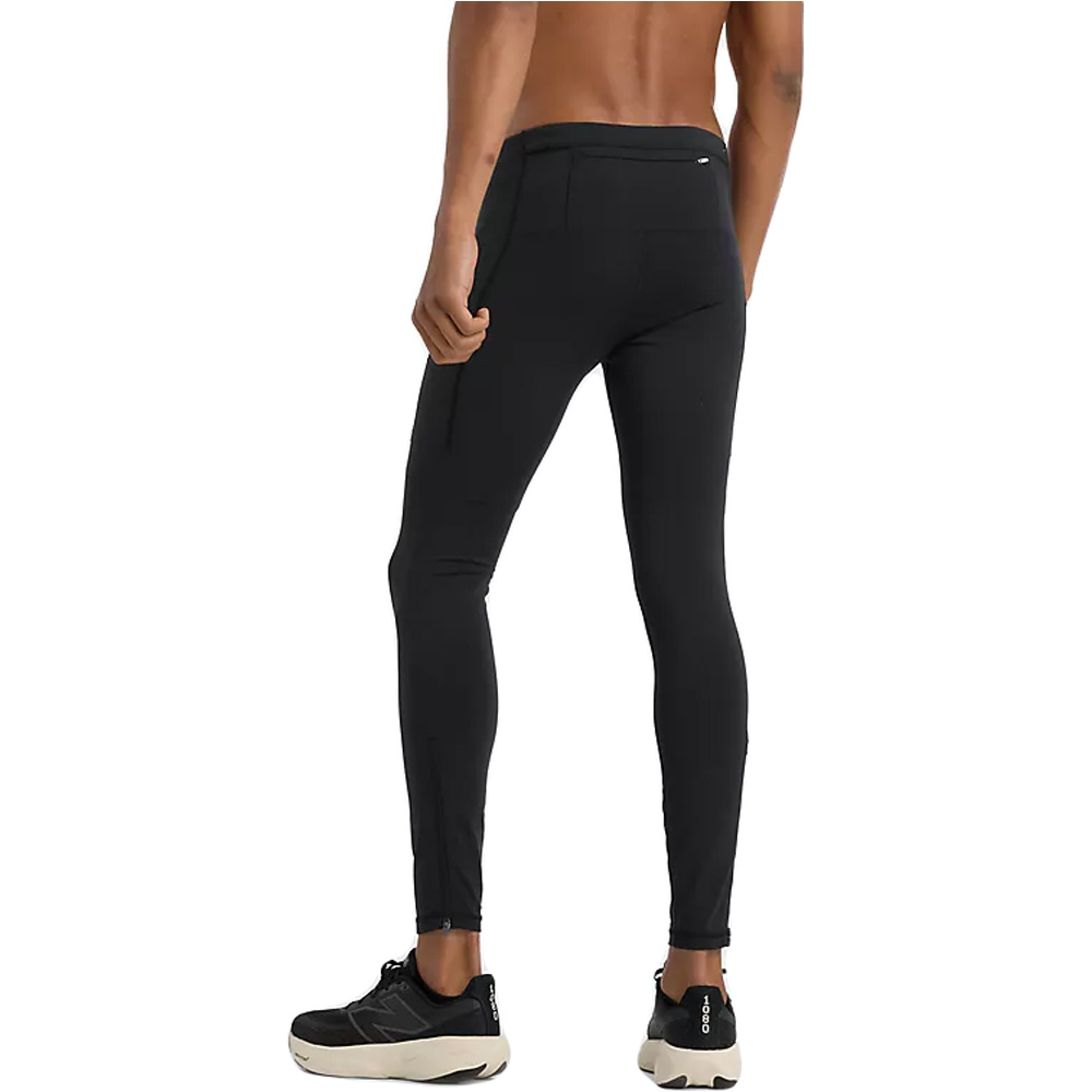 New Balance malla larga running hombre NB Sleek Pocket Tight vista trasera