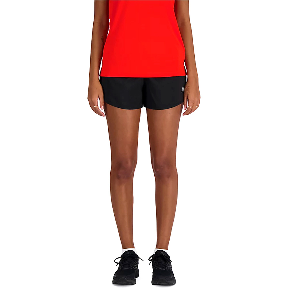 New Balance pantalón running mujer Sport Essentials Short 3 vista frontal