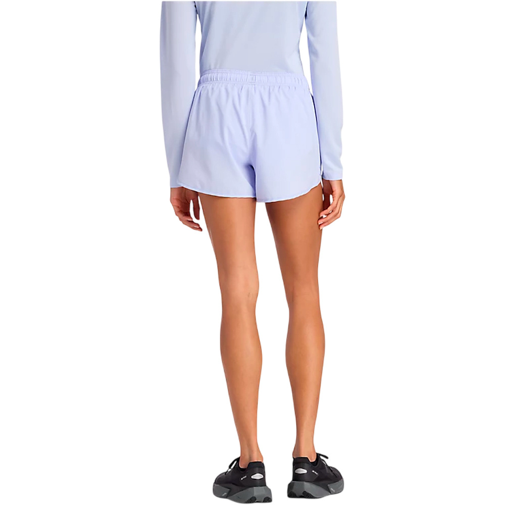 New Balance pantalón running mujer Sport Essentials Short 3 vista trasera