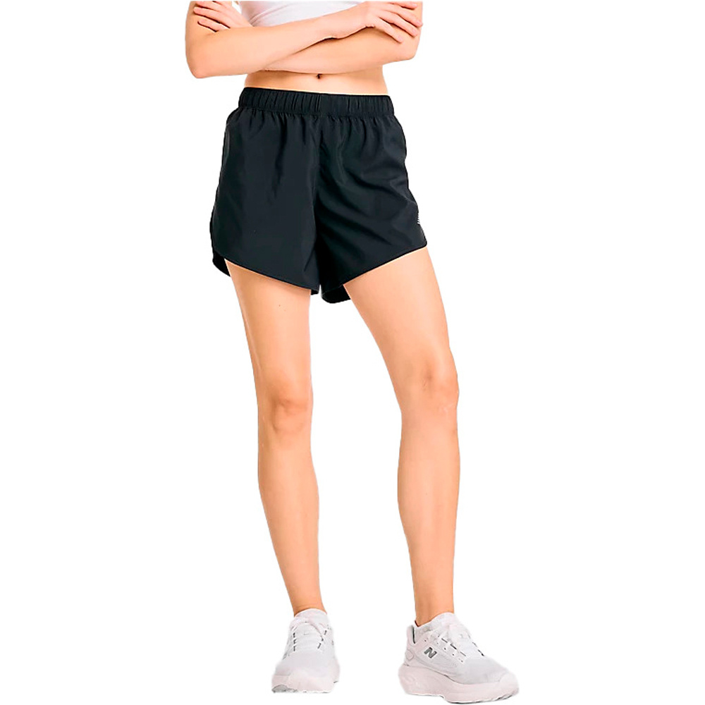 New Balance pantalón running mujer Sport Short 5 vista frontal