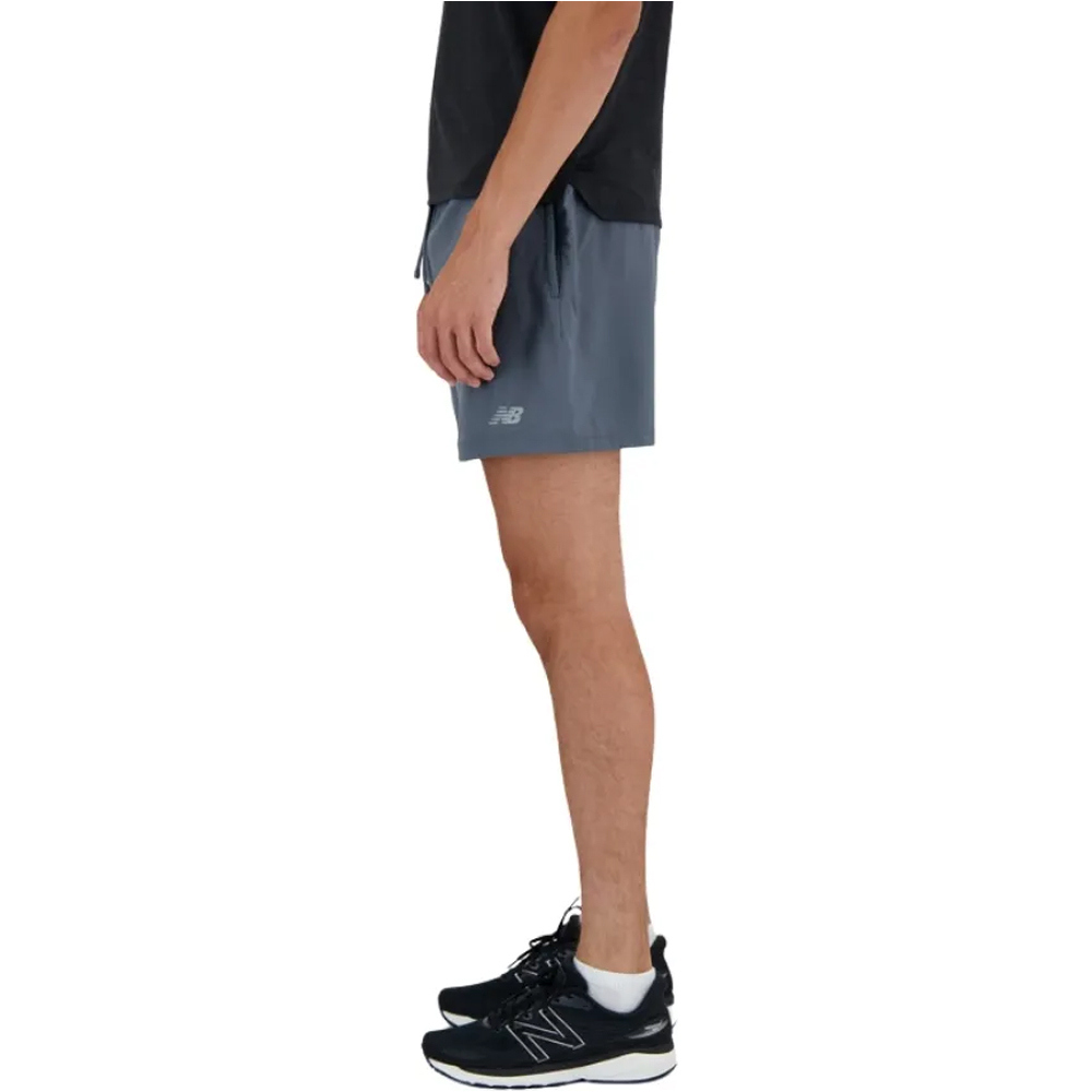 New Balance pantaloneta técnica hombre New Balance  Short 5 Inch Brief vista detalle