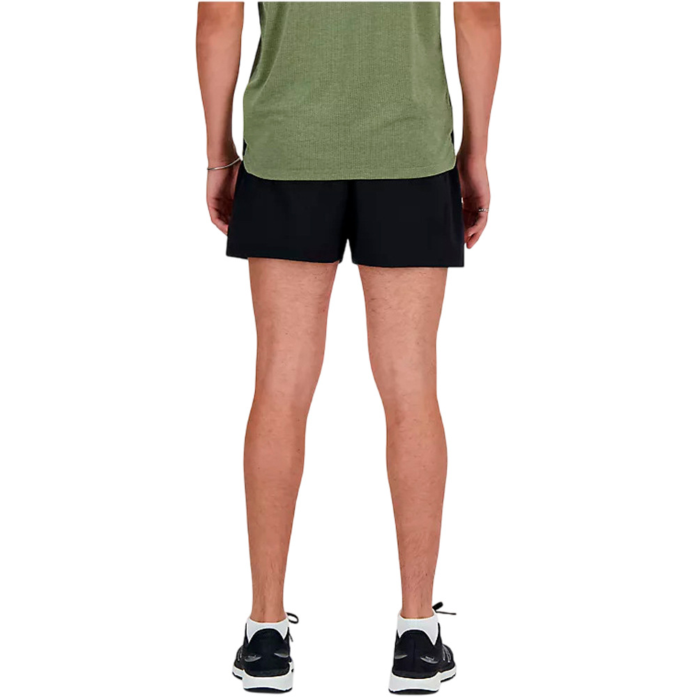 New Balance pantaloneta técnica hombre Sport Essentials Short 3 vista trasera