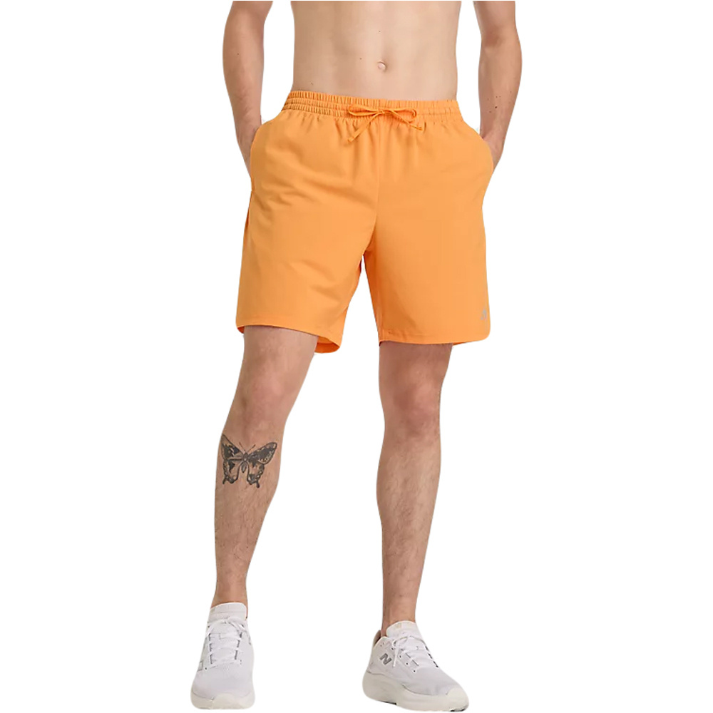 New Balance pantaloneta técnica hombre Sport Essentials Short 7 vista frontal