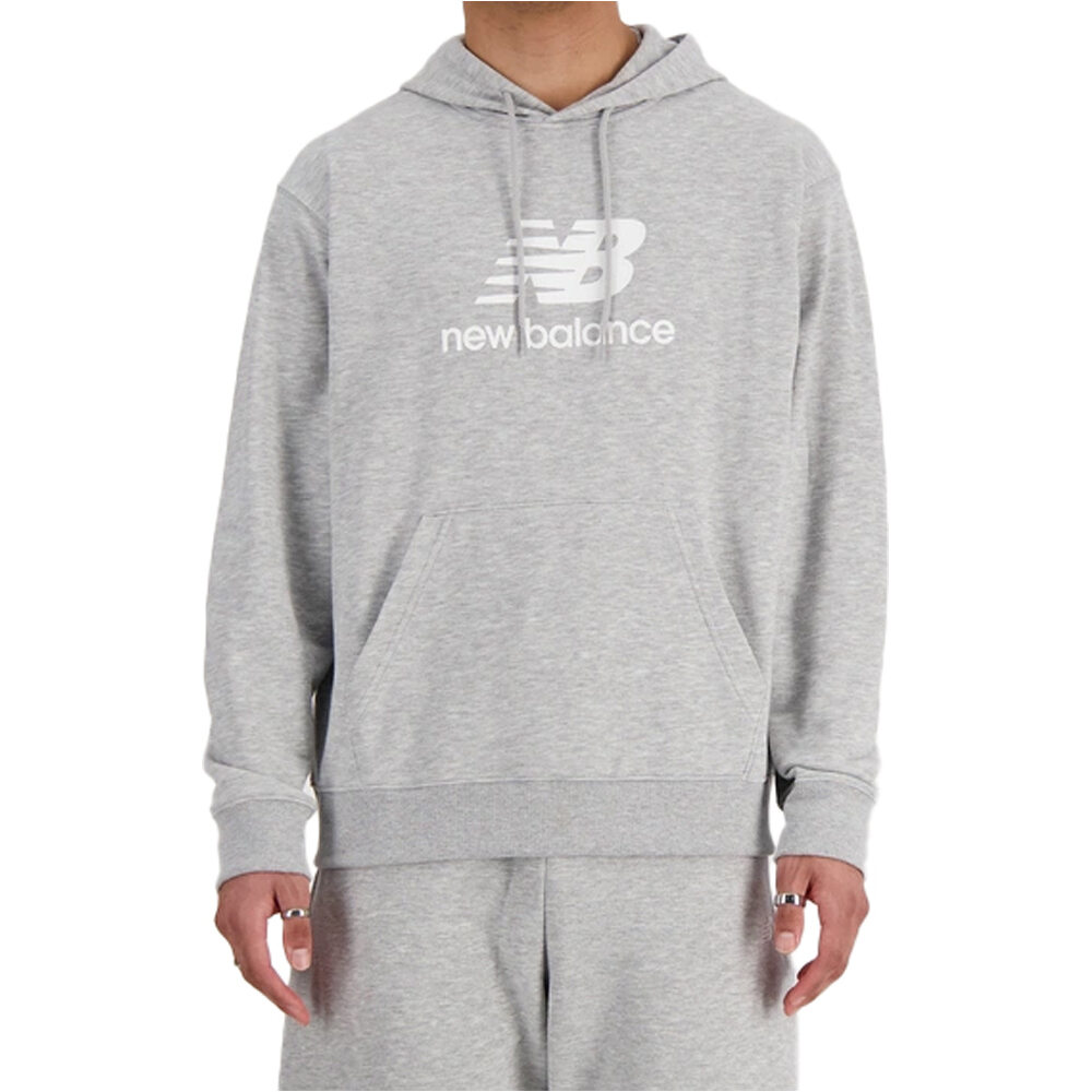 New Balance sudadera hombre Sport Essentials French Terry Logo Hoodie vista frontal