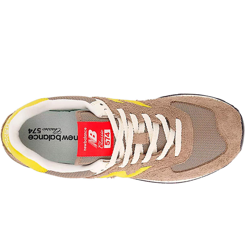 New Balance zapatilla moda hombre 574 vista trasera