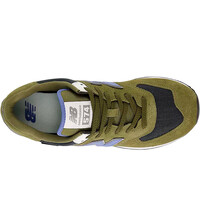 New Balance zapatilla moda hombre U574 vista superior