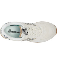 New Balance zapatilla moda mujer 574 vista superior