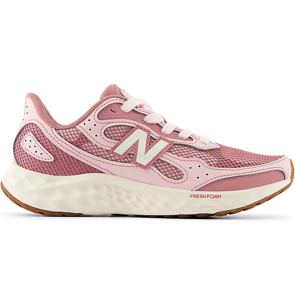 New Balance zapatilla moda mujer FreshFoam Arishi v4 Tiralux lateral exterior