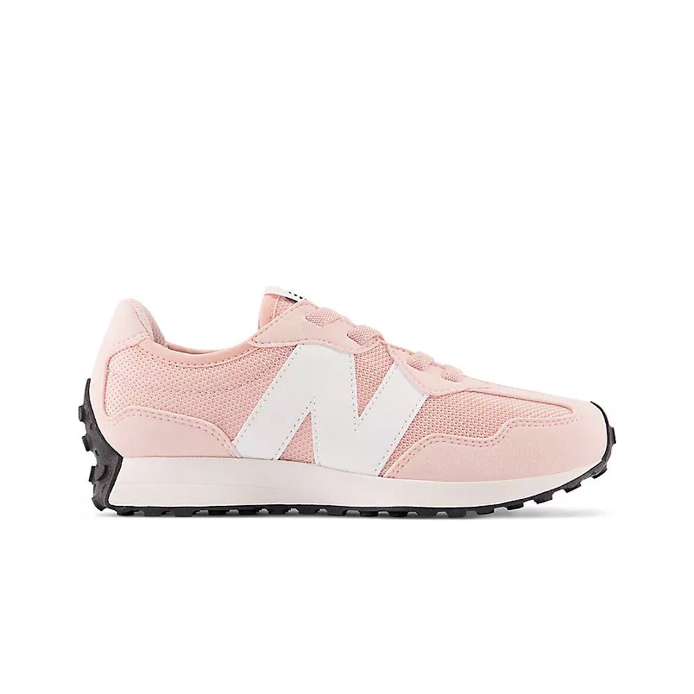 New Balance zapatilla moda niño 327 Bungee Lace lateral exterior