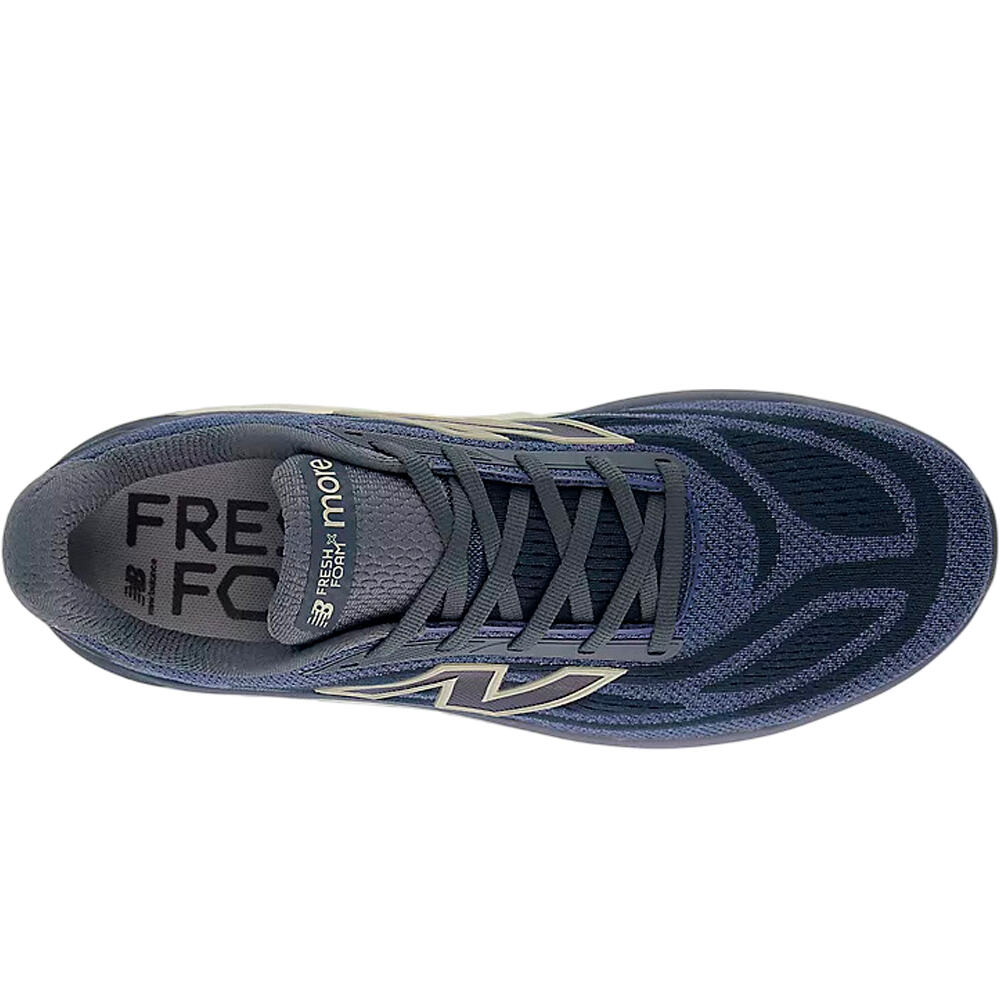 New Balance zapatilla running hombre FreshFoam More v6 vista superior