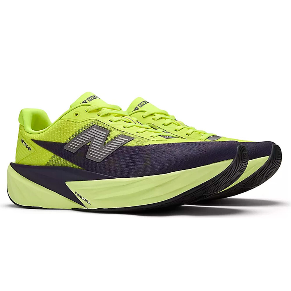 New Balance zapatilla running hombre FuelCell Rebel v5 lateral interior