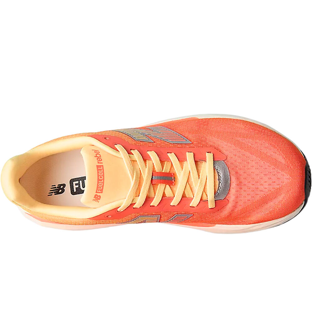 New Balance zapatilla running hombre FuelCell Rebel v5 vista superior