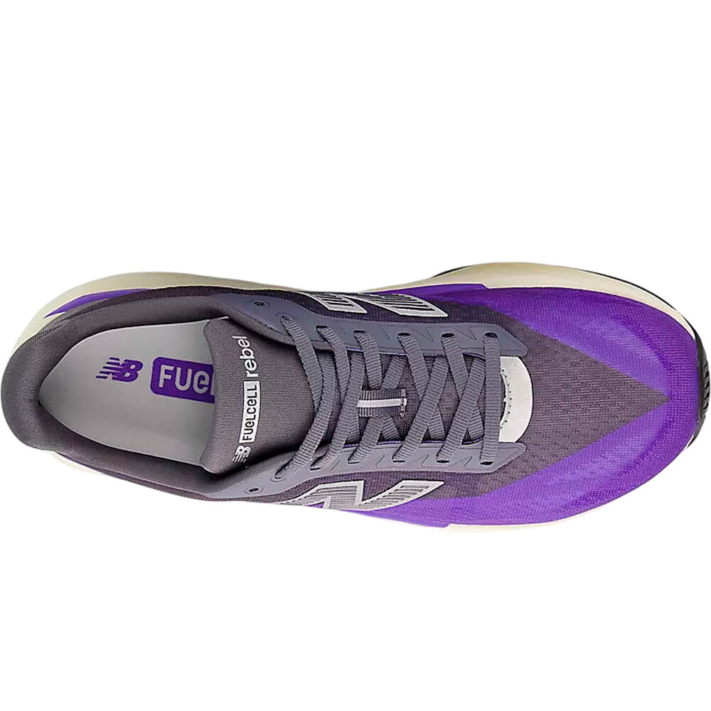 New Balance zapatilla running hombre FuelCell Rebel v5 vista trasera