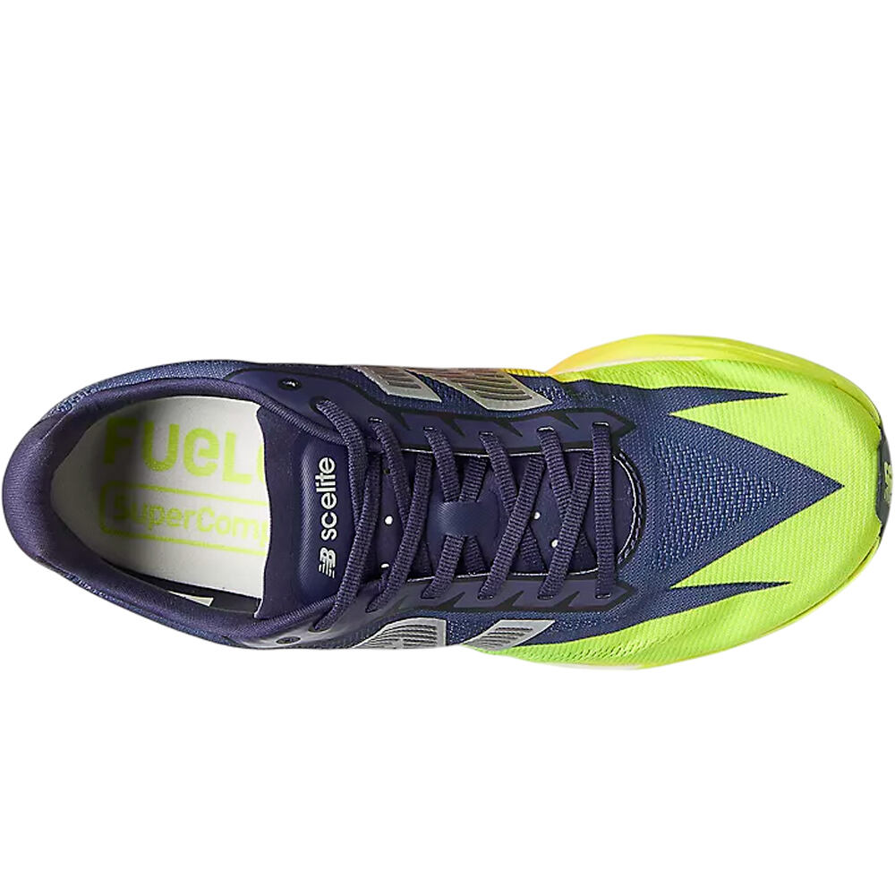 New Balance zapatilla running hombre FuelCell SuperComp Elite v5 vista superior