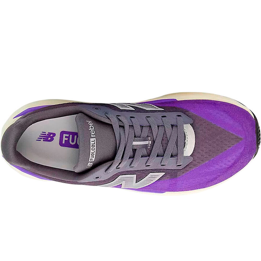 New Balance zapatilla running mujer FuelCell Rebel v5 vista superior