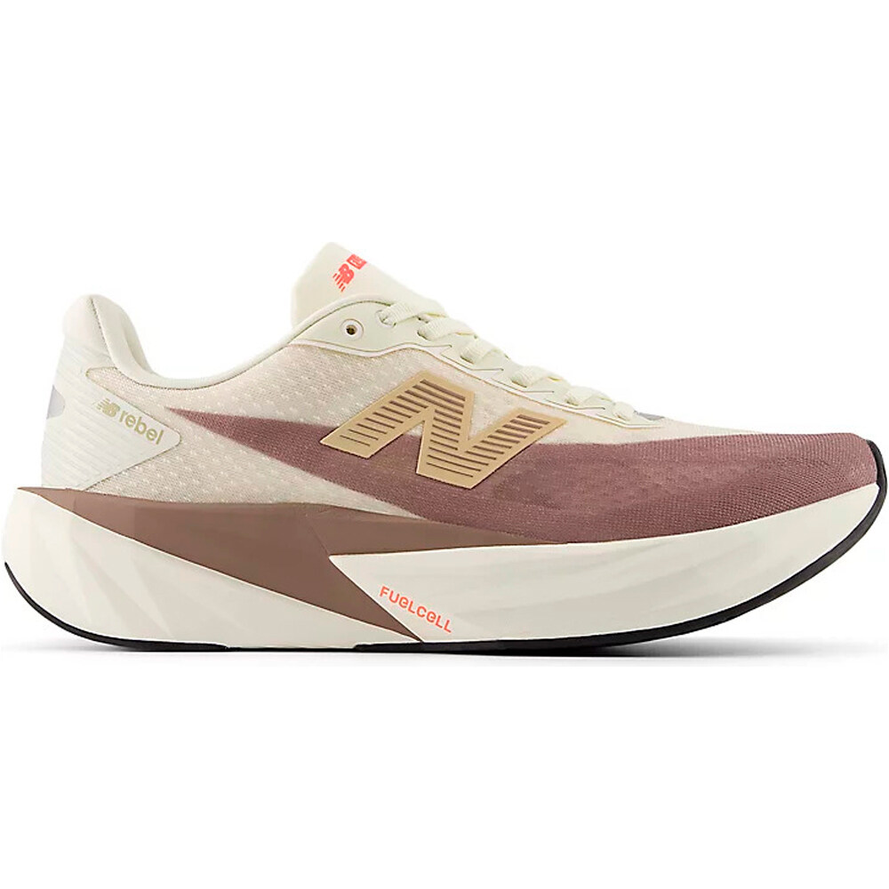 New Balance zapatilla running mujer Rebel v5 lateral exterior