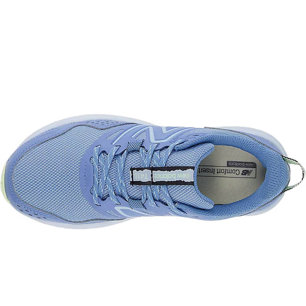 New Balance zapatillas trail mujer 410 v8 vista superior