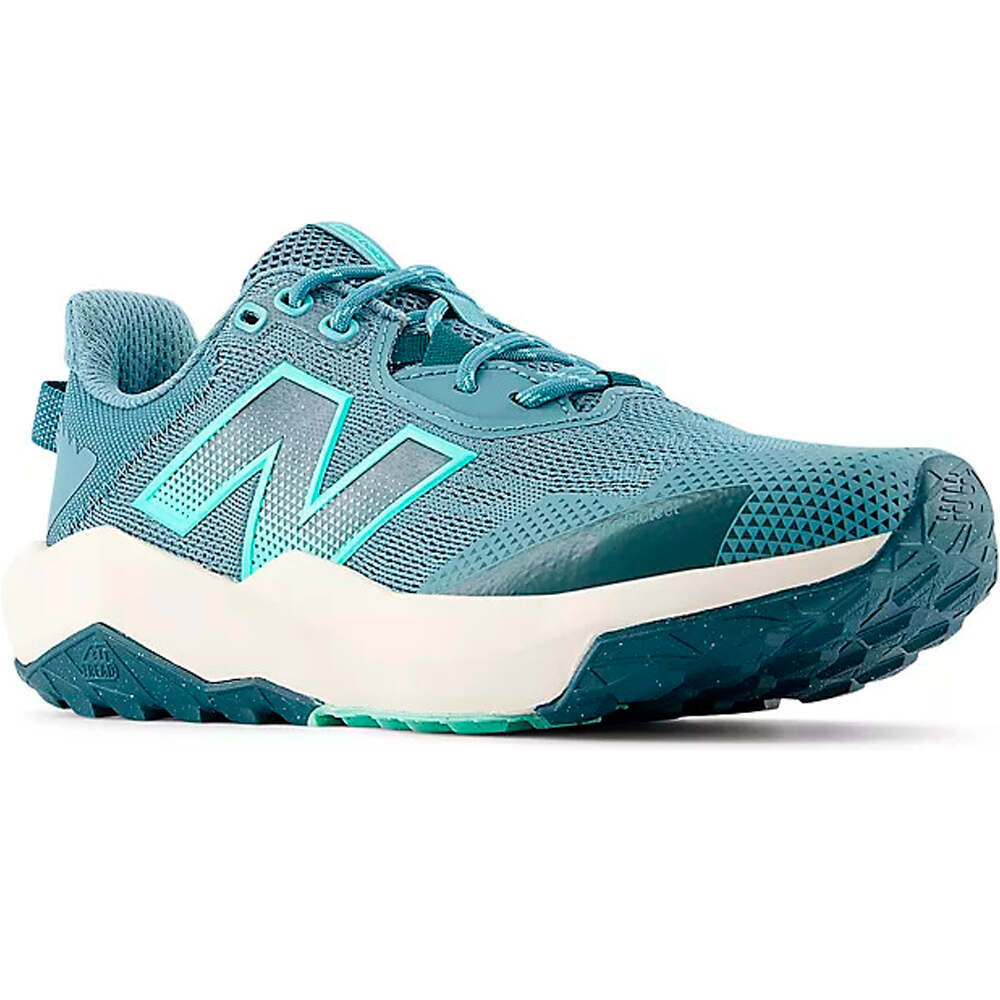 New Balance zapatillas trail mujer DynaSoft Nitrel v6 lateral interior