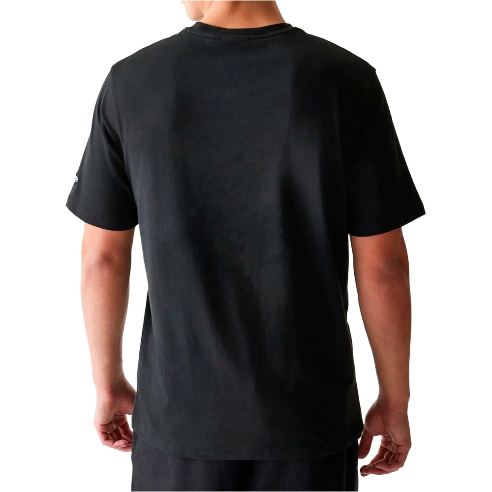 New Era camiseta baloncesto CHICAGO BULLS BLK vista trasera