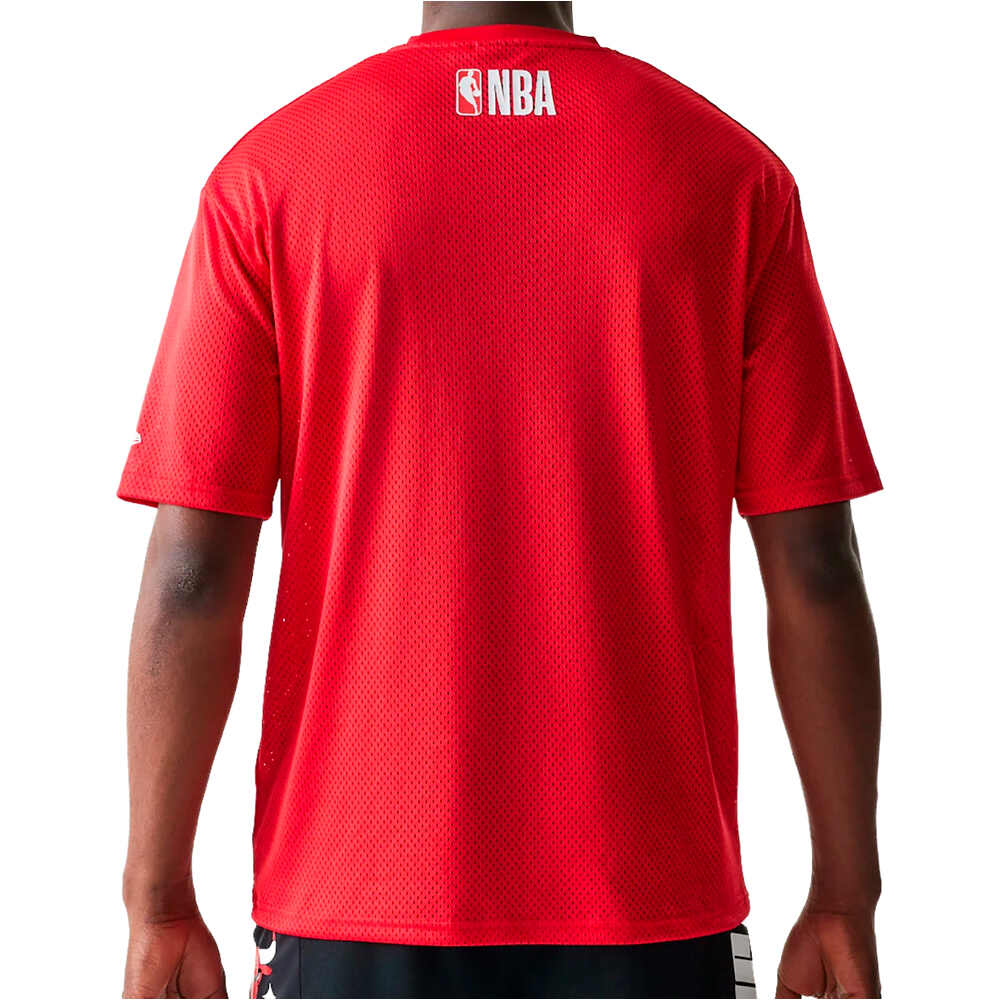 New Era camiseta baloncesto CHICAGO BULLS FDR vista trasera