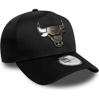 New Era gorras baloncesto CHICAGO BULLS METALLIC vista detalle