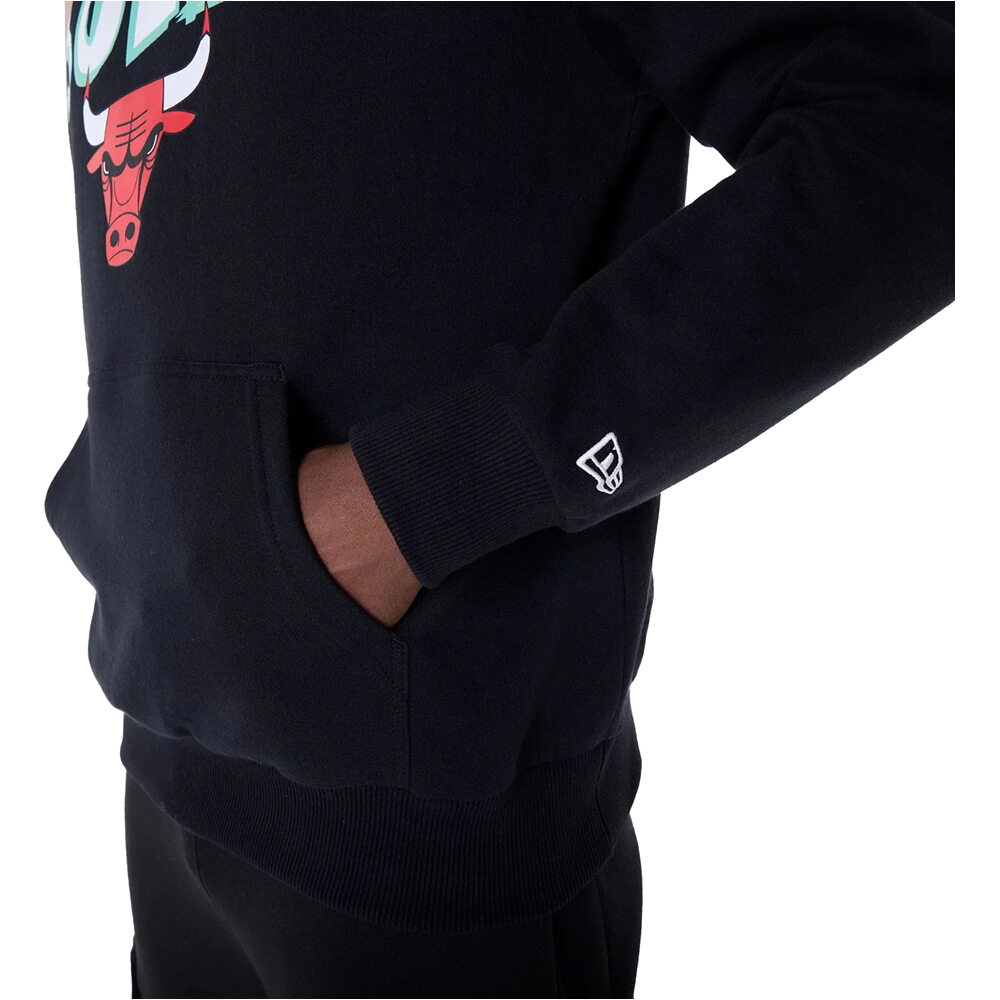 New Era sudadera baloncesto CHICAGO BULLS GRAPHIC HOODIE NE 05