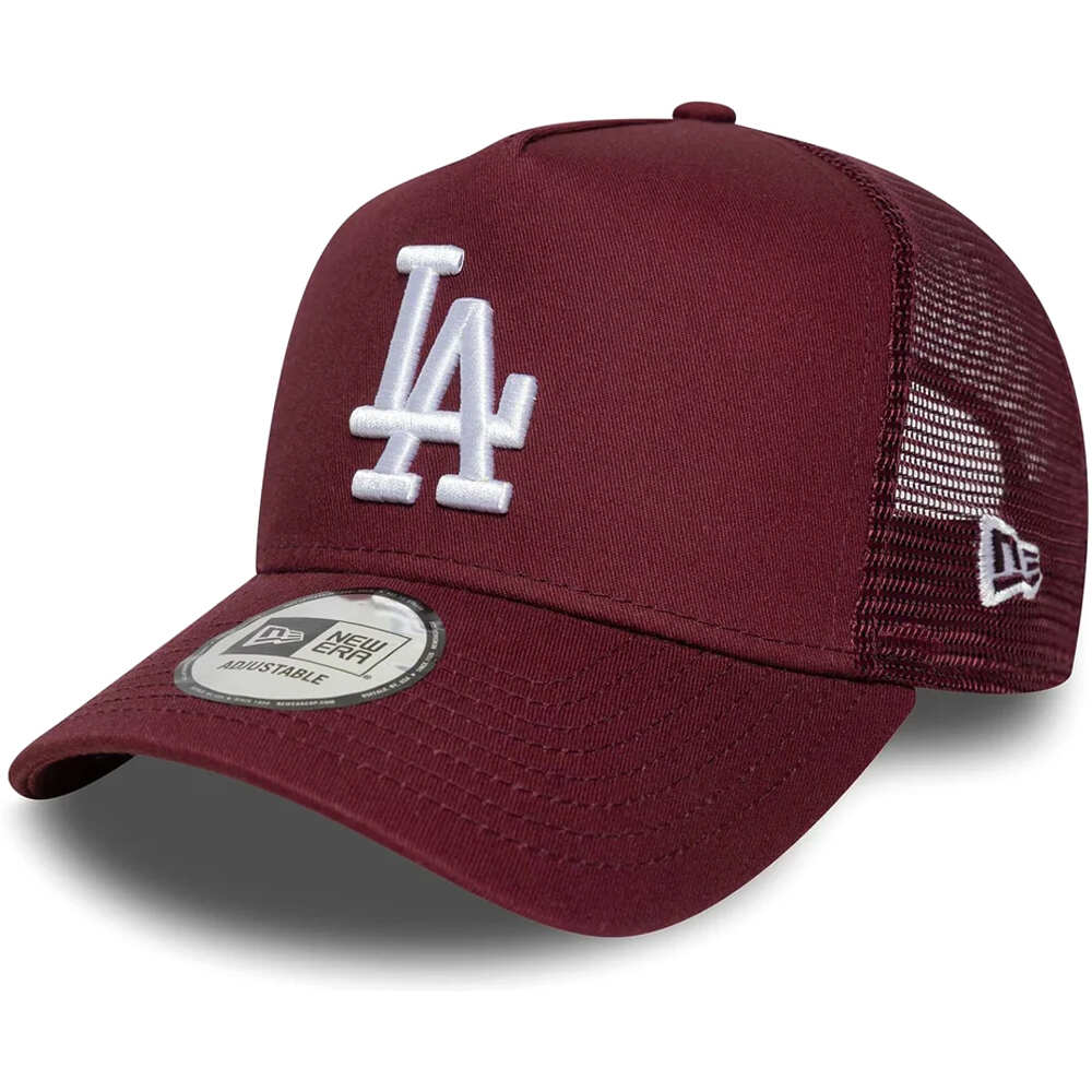 New Era visera lona LEAGUE ESSENTIAL TRUCKER vista frontal
