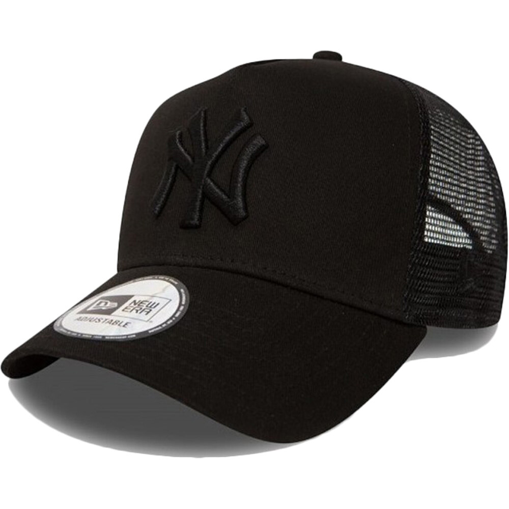 New Era visera lona NEW YORK YANKEES BLKBLK vista frontal