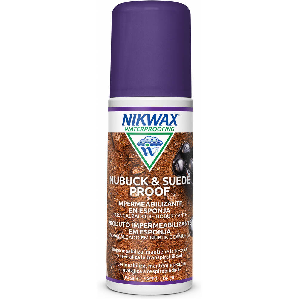 Nik Wax artículos limpieza montaña IMPER NUBUK vista frontal