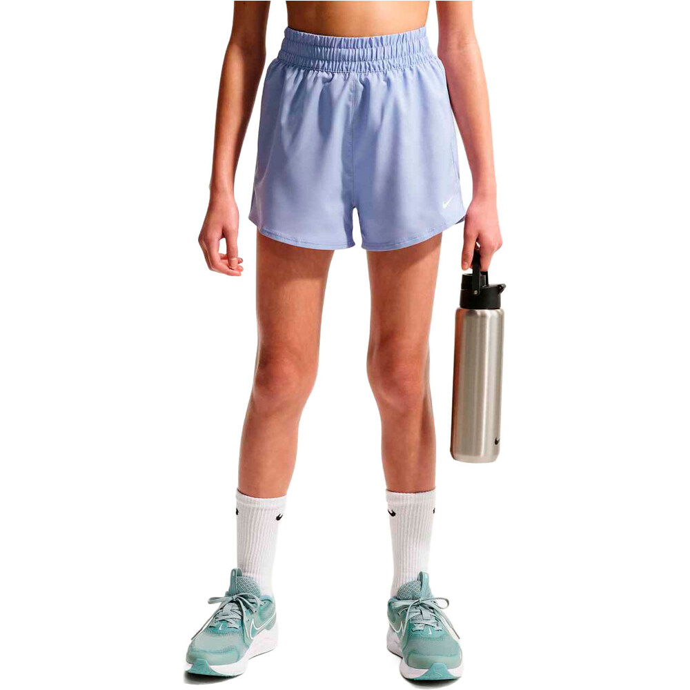 Nike bermuda niña G NK DF ONE WVN HR SHORT vista frontal