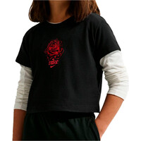 Nike bermuda niña G NSW SHORT JSY vista frontal