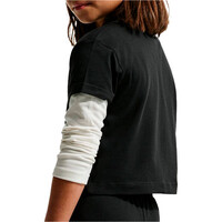 Nike bermuda niña G NSW SHORT JSY vista trasera