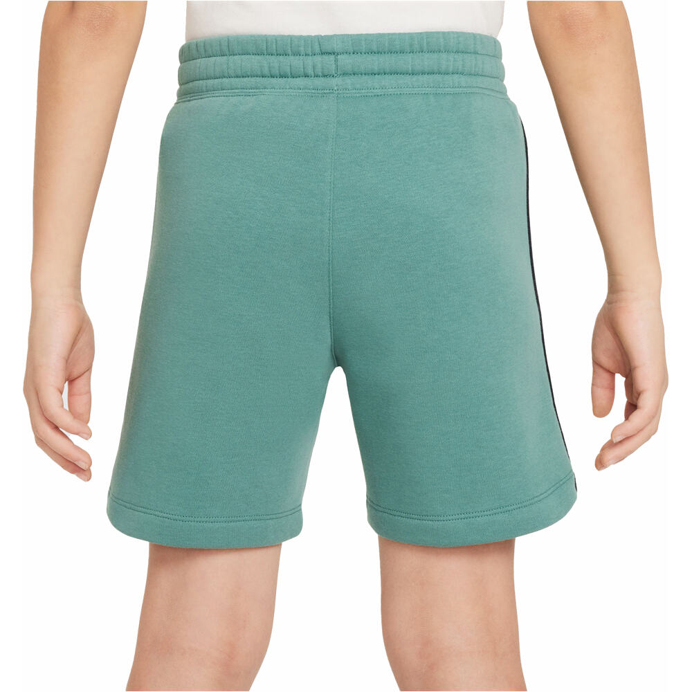 Nike bermuda niño B NSW N AIR SHORT FLC vista trasera