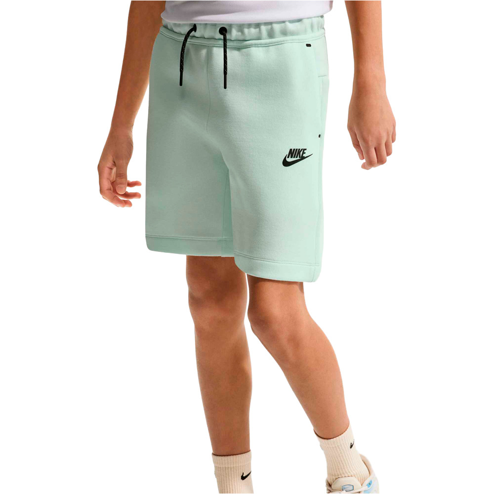 Nike bermuda niño B NSW TCH FLC SHORT - PD vista detalle