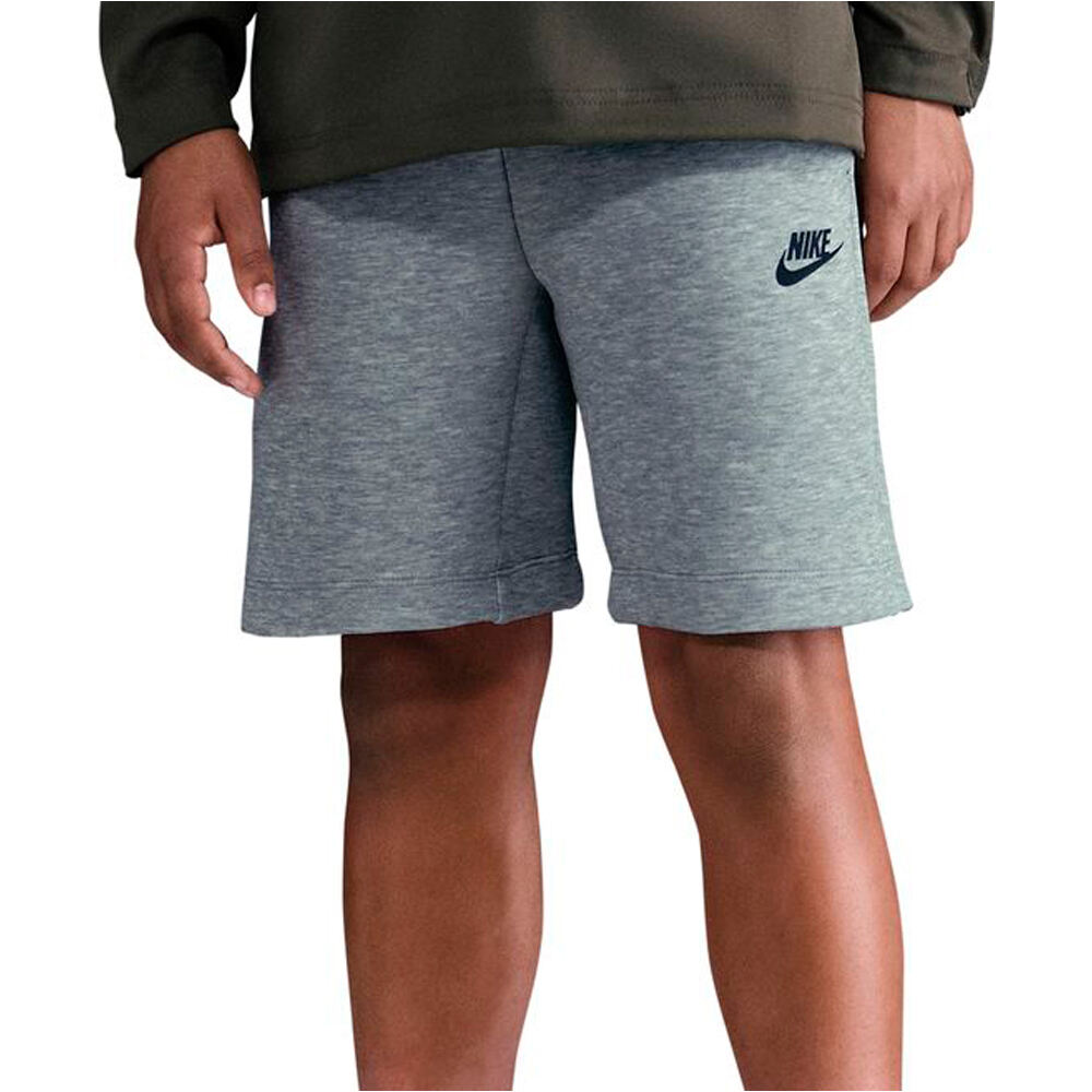 Nike bermuda niño B NSW TCH FLC SHORT - PD vista frontal