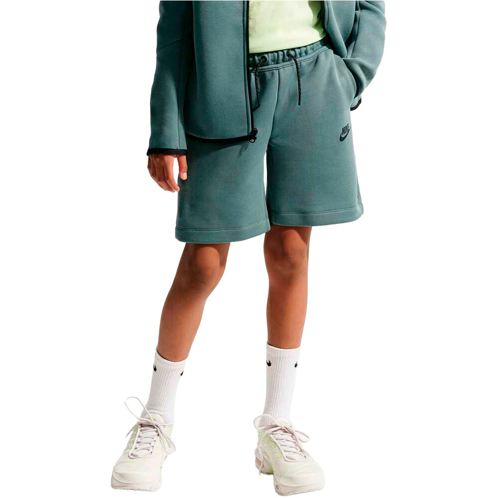 Nike bermuda niño B NSW TCH FLC SHORT - PD vista frontal