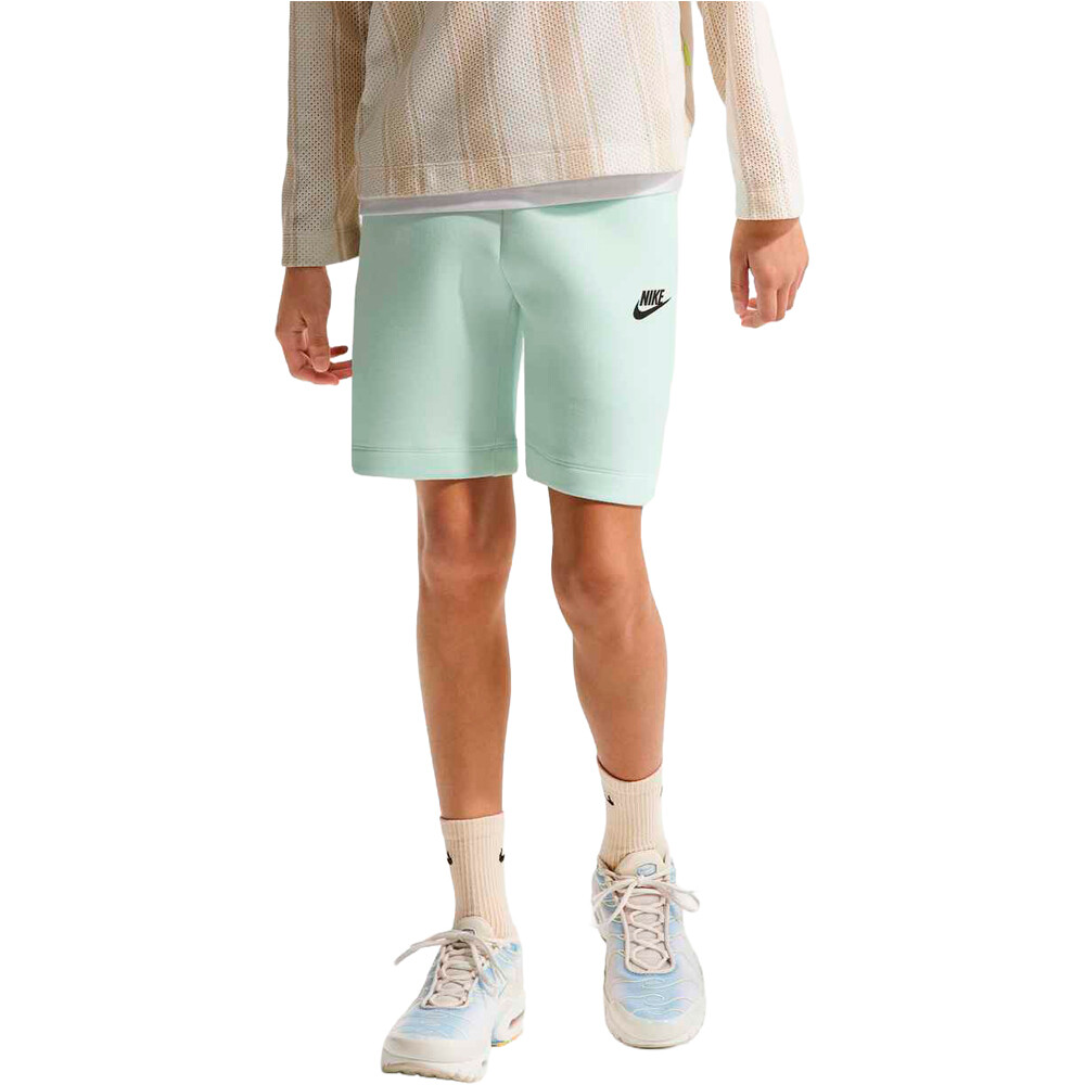 Nike bermuda niño B NSW TCH FLC SHORT - PD vista frontal