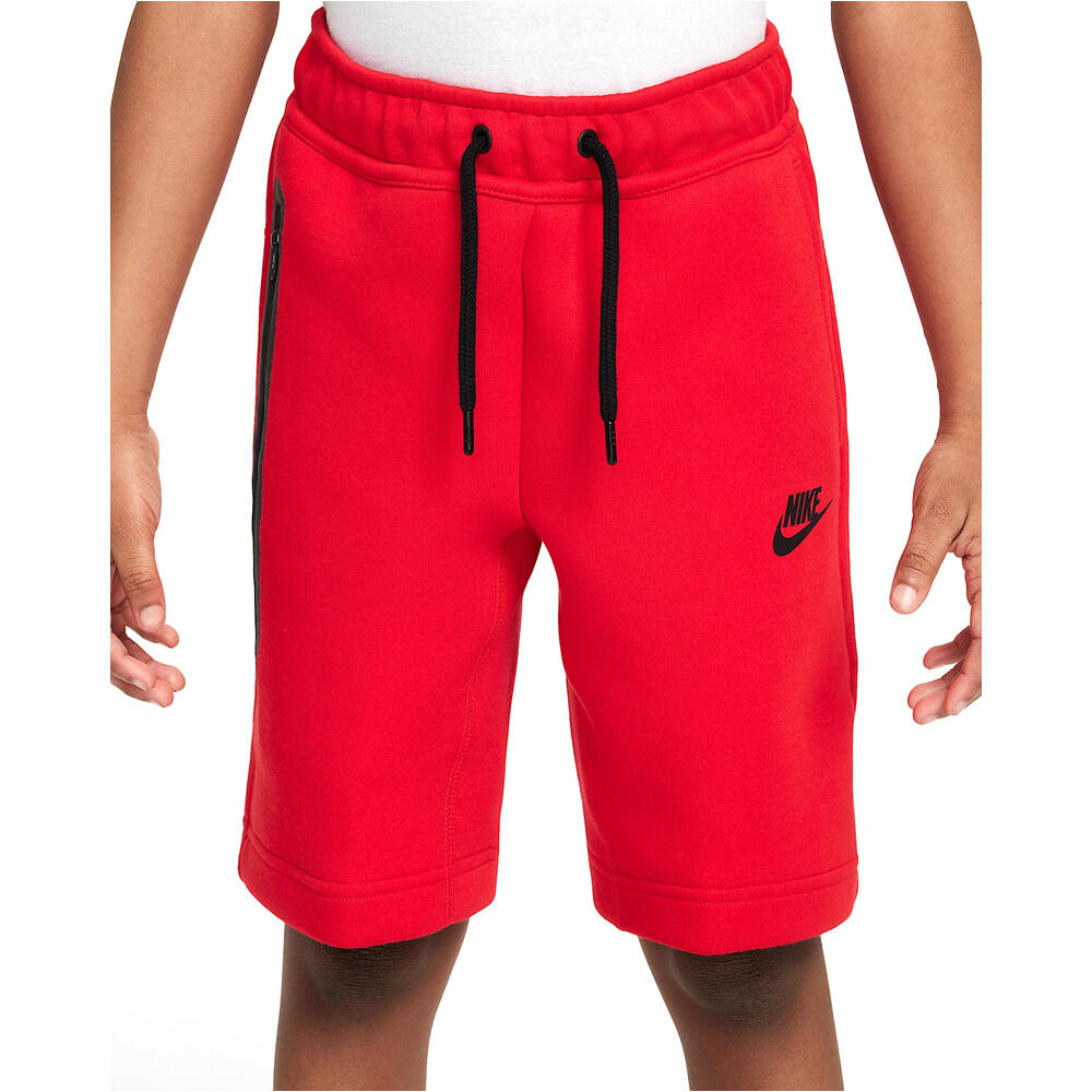Nike bermuda niño B NSW TECH FLC SHORT vista frontal