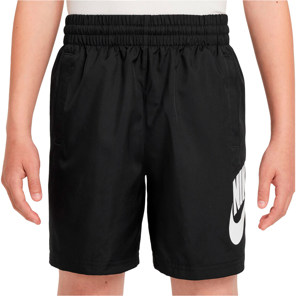 Nike bermuda niño K NSW CLUB WVN SHORT 6IN HBR vista frontal