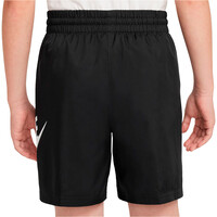 Nike bermuda niño K NSW CLUB WVN SHORT 6IN HBR vista trasera