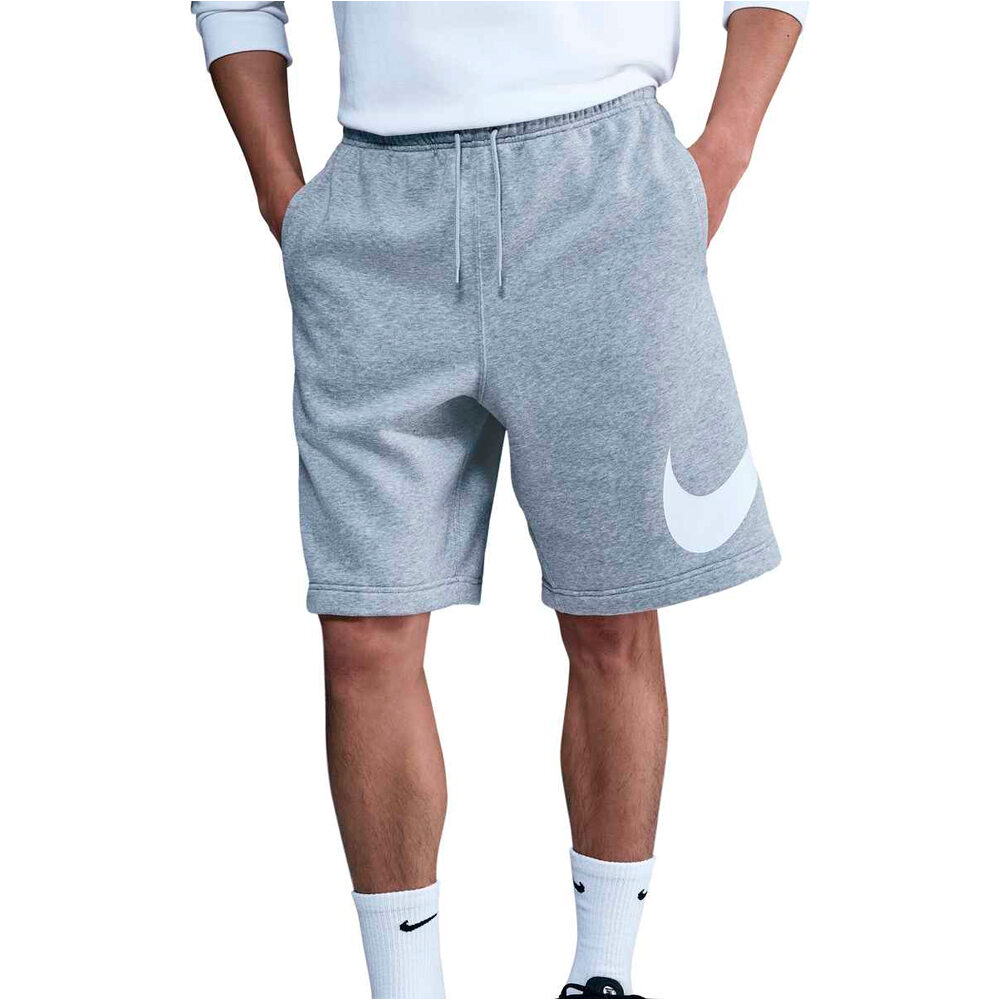 Nike bermudas hombre M N K CLUB BB SHORT GX vista frontal