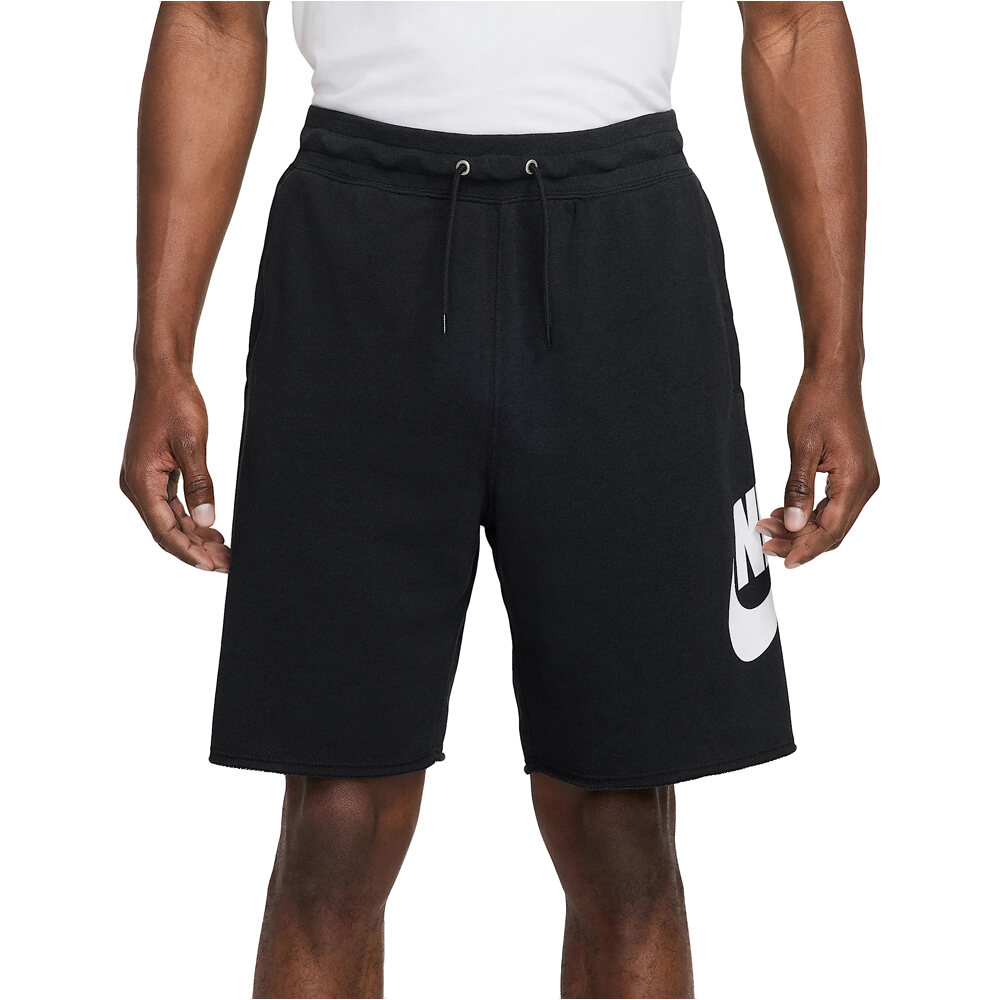 Nike bermudas hombre M NK CLUB ALUMNI FT SHORT vista frontal