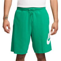 Nike bermudas hombre M NK CLUB ALUMNI FT SHORT vista frontal