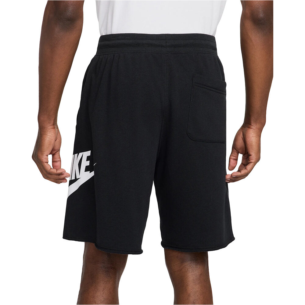 Nike bermudas hombre M NK CLUB ALUMNI FT SHORT vista trasera